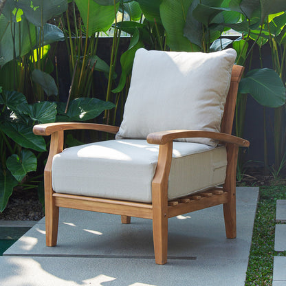 Cambridge Casual Caterina 4-piece Teak Patio Conversation Set