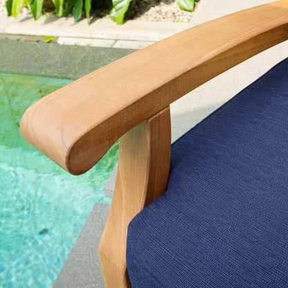 Cambridge Casual Leon 5-piece Teak Wood Patio Conversation Set