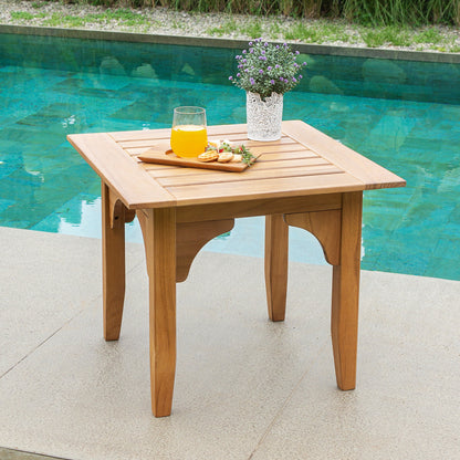 Cambridge Casual Leon 5-piece Teak Wood Patio Conversation Set