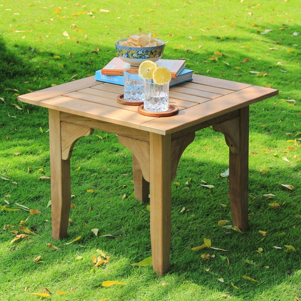 Cambridge Casual Leon 7-piece Teak Patio Conversation Set