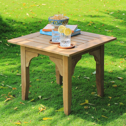 Cambridge Casual Leon 7-piece Teak Patio Conversation Set