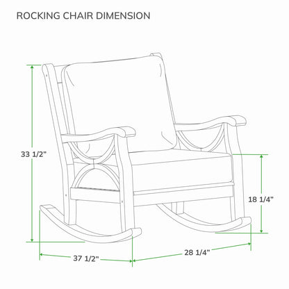 Cambridge Casual Lowell 3-Piece Teak Patio Chat Set