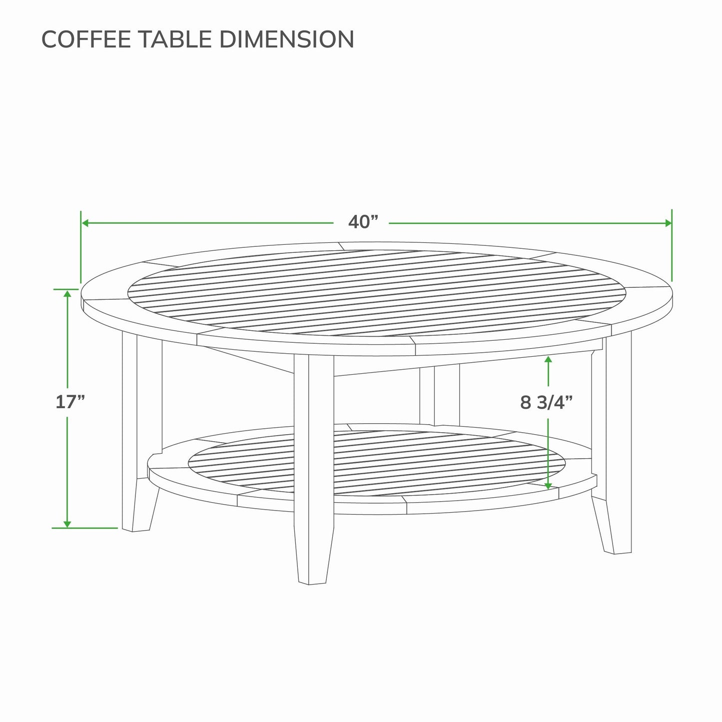 Cambridge Casual Robin 4-piece Teak Wood Patio Conversation Set