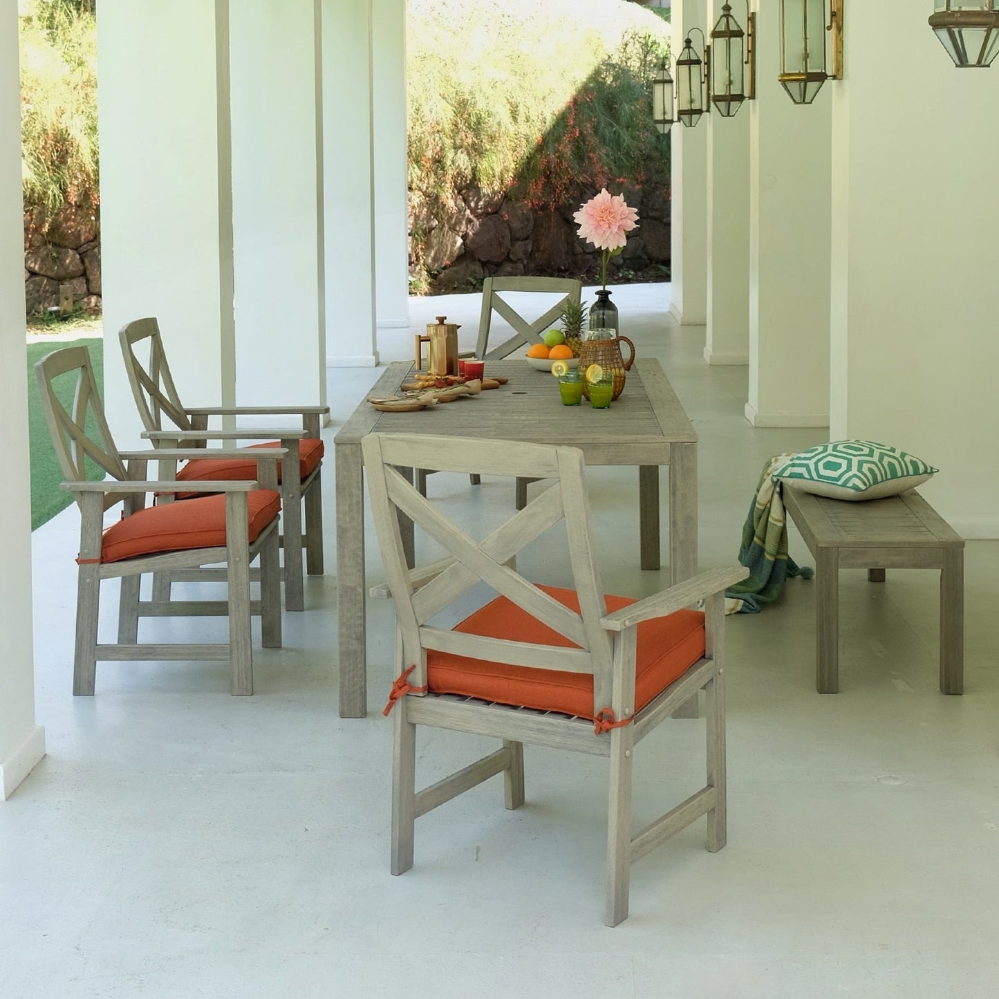 Cambridge Casual West Lake 6-piece Patio Dining Set
