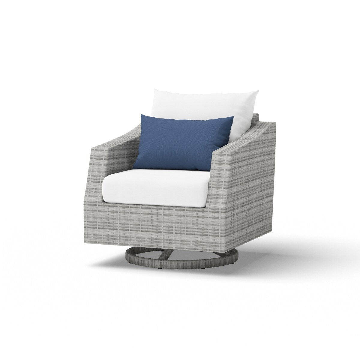 Cannes Deluxe 8 Piece Sunbrella Outdoor Patio Sofa & Club Chair Set