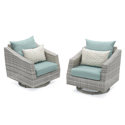 Cannes Deluxe 8 Piece Sunbrella Outdoor Patio Sofa & Club Chair Set