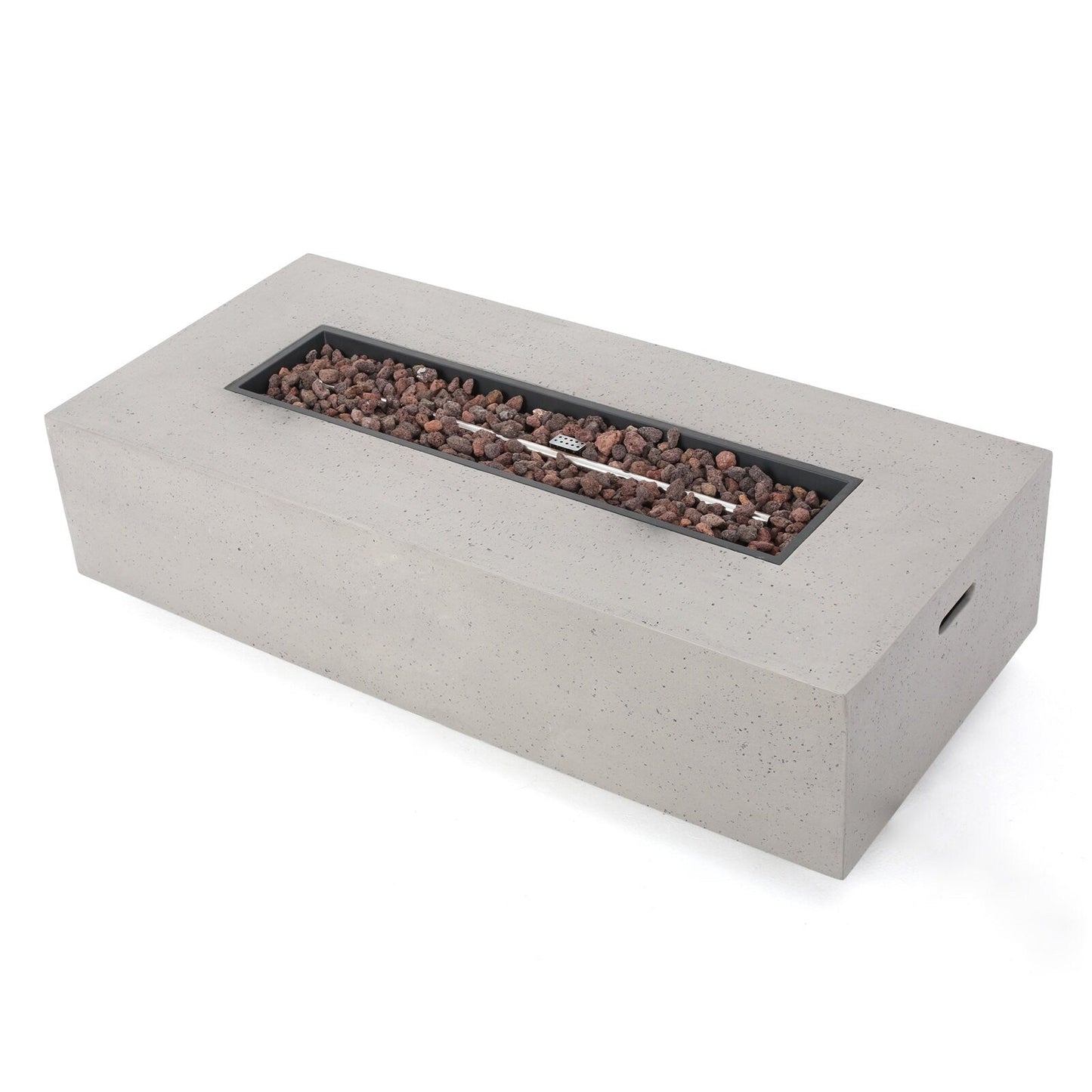 Cape Coral Aluminum 7-piece Sofa Chat Set with Fire Pit by Christopher Knight Home