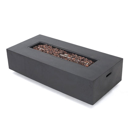 Cape Coral Grey 5-piece Fire Table Patio Chat Set by Christopher Knight Home