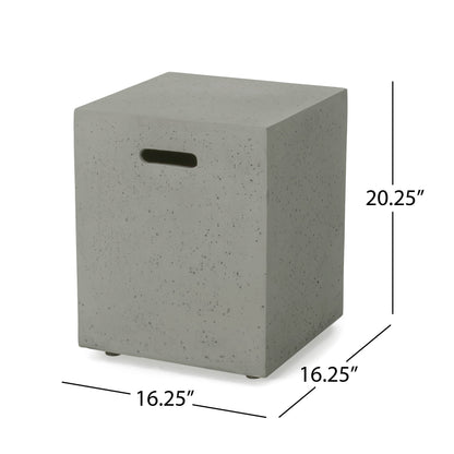 Cape Coral Grey 5-piece Fire Table Patio Chat Set by Christopher Knight Home