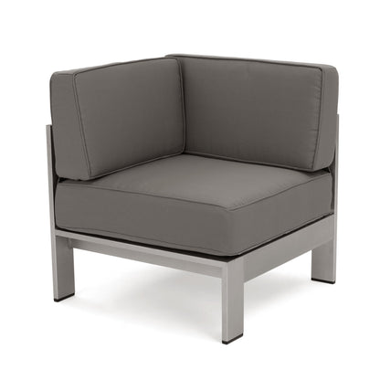 Cape Coral Outdoor 5-piece Sofa Set with Fire Pit by Christopher Knight Home