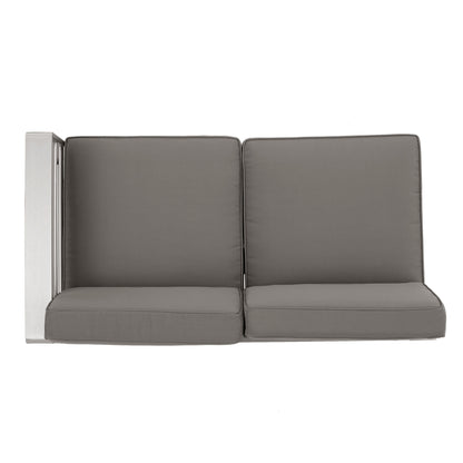 Cape Coral Outdoor 5-piece Sofa Set with Fire Pit by Christopher Knight Home