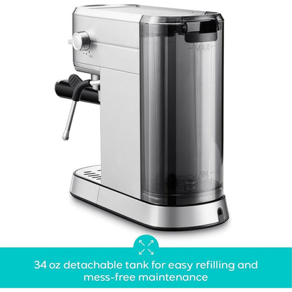 Casabrews 20 Bar Professional Espresso Machine W/ Milk Frothing System