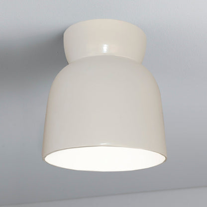 Ceramic Hourglass Flush-Mount
