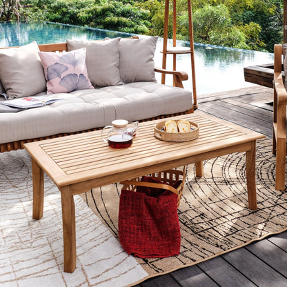 Cambridge Casual Chara 5-piece Teak Patio Conversation Set