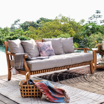 Cambridge Casual Chara 5-piece Teak Patio Conversation Set
