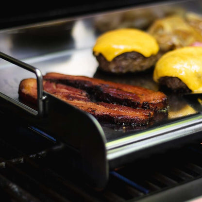Charcoal Companion Stainless Steel Pro Grill Griddle - 18 in x 12 in