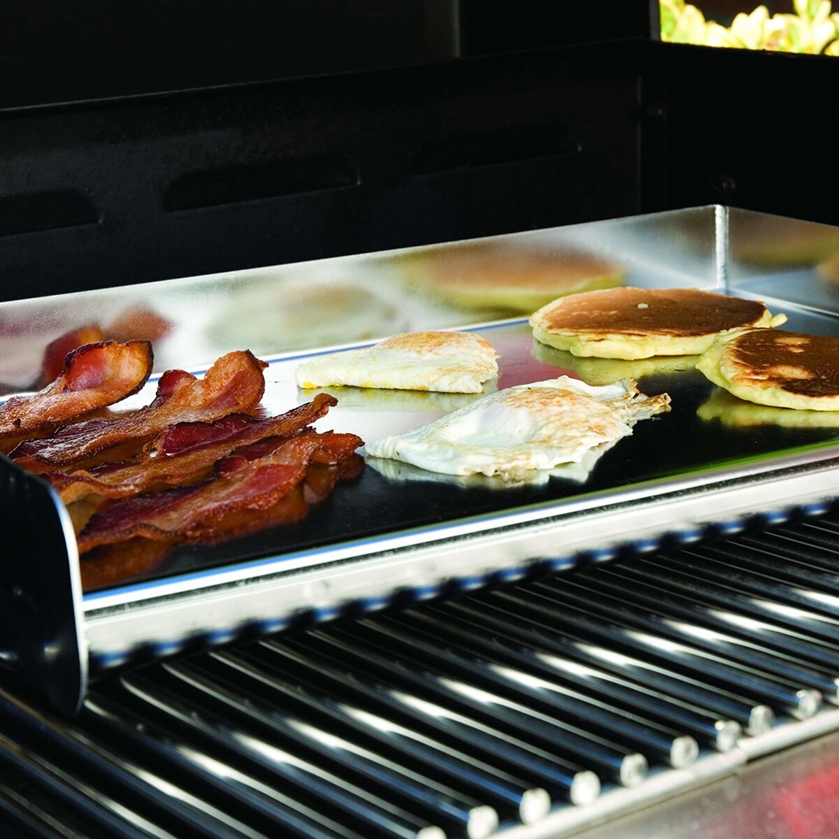 Charcoal Companion Stainless Steel Pro Grill Griddle - 18 in x 12 in
