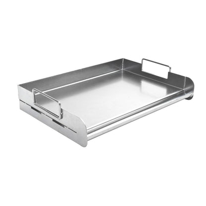 Charcoal Companion Stainless Steel Pro Grill Griddle - 18 in x 12 in