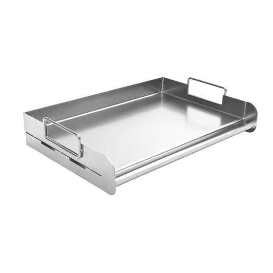 Charcoal Companion Stainless Steel Pro Grill Griddle - 18 in x 12 in