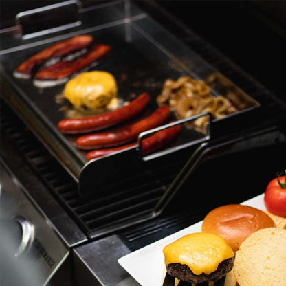 Charcoal Companion Stainless Steel Pro Grill Griddle - 18 in x 12 in