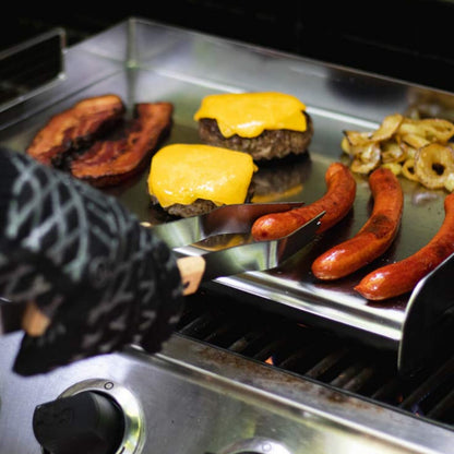 Charcoal Companion Stainless Steel Pro Grill Griddle - 18 in x 12 in