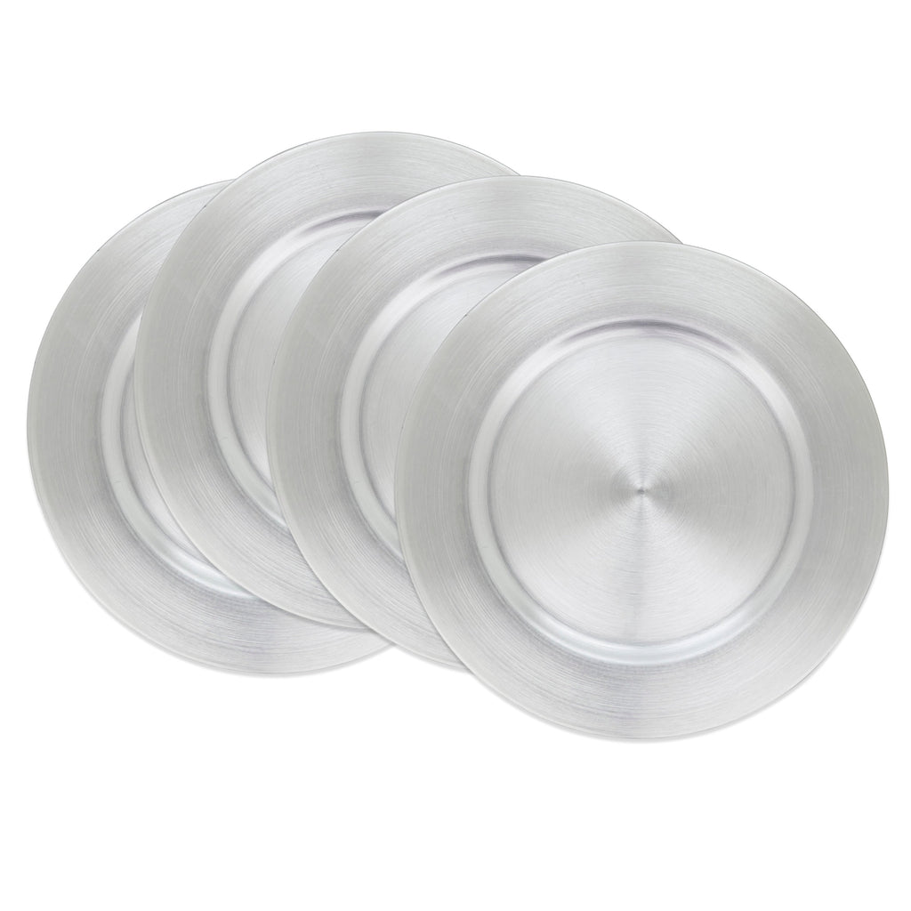 Charger Plates With Classic Design (Set of 4)