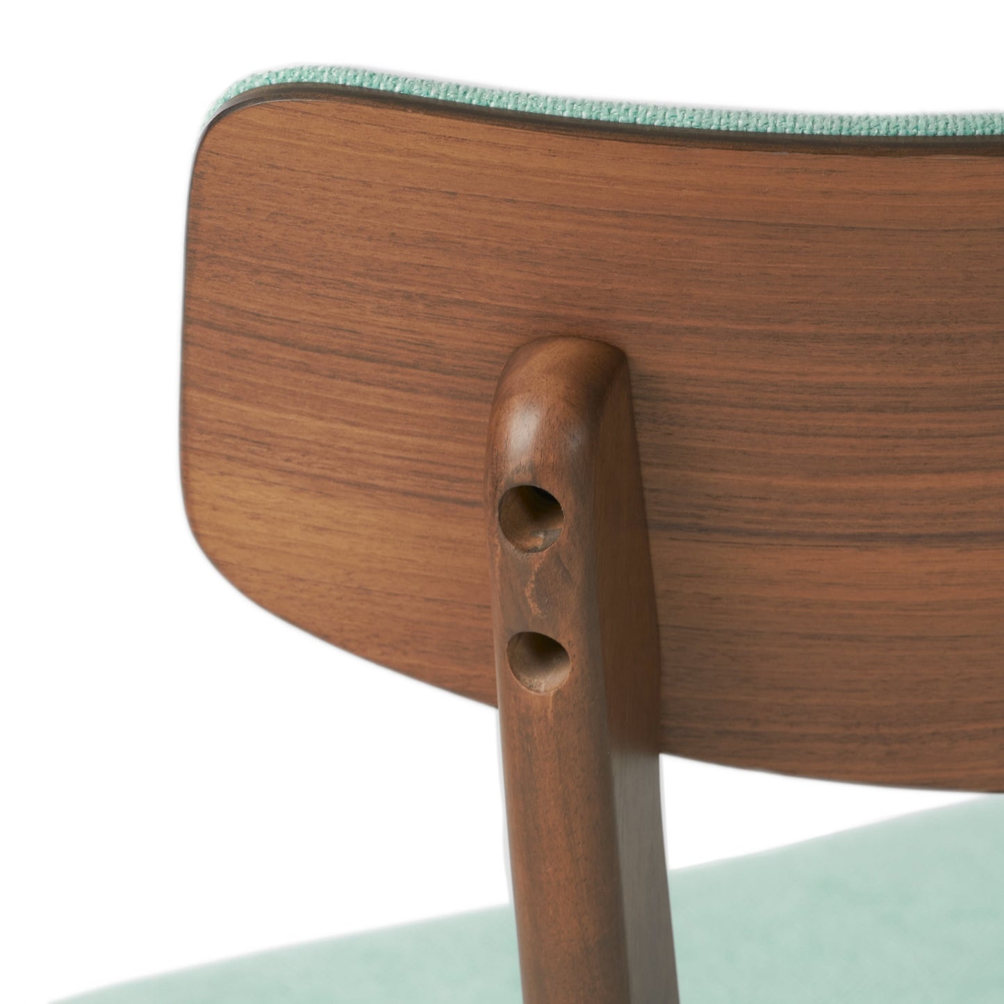 Chazz Mid-Century Modern Upholstered Rubberwood Dining Chairs (Set of 2/4) by Christopher Knight Home