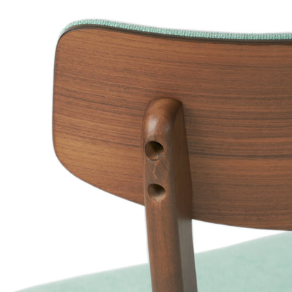 Chazz Mid-Century Modern Upholstered Rubberwood Dining Chairs (Set of 2/4) by Christopher Knight Home