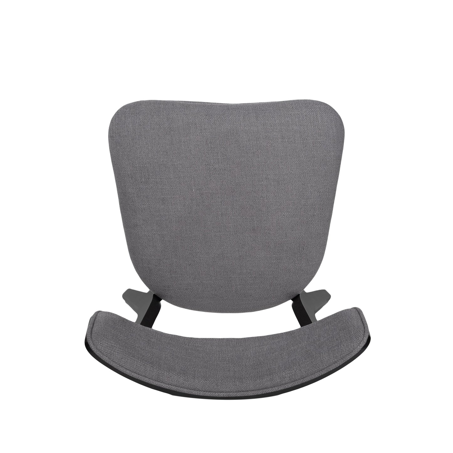 Chazz Mid-Century Modern Upholstered Rubberwood Dining Chairs (Set of 2/4) by Christopher Knight Home