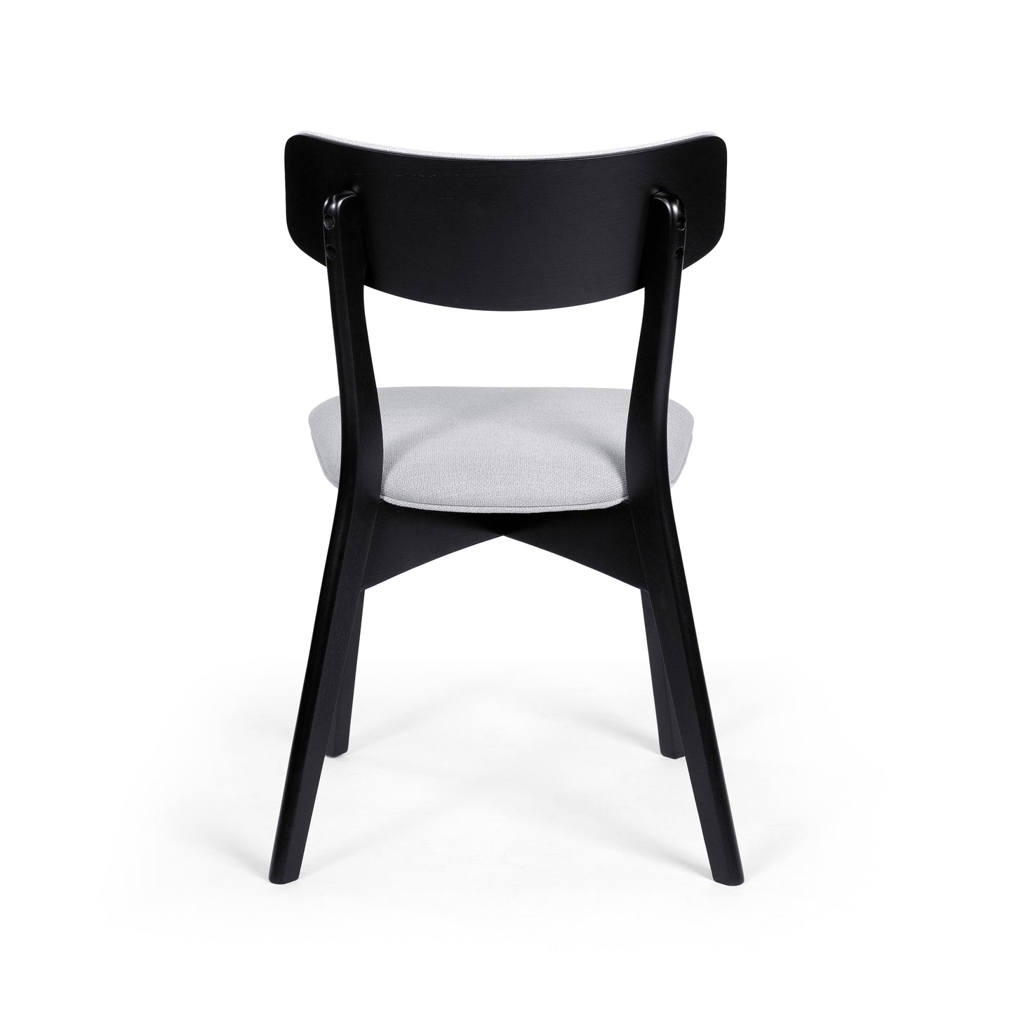 Chazz Mid-Century Modern Upholstered Rubberwood Dining Chairs (Set of 2/4) by Christopher Knight Home