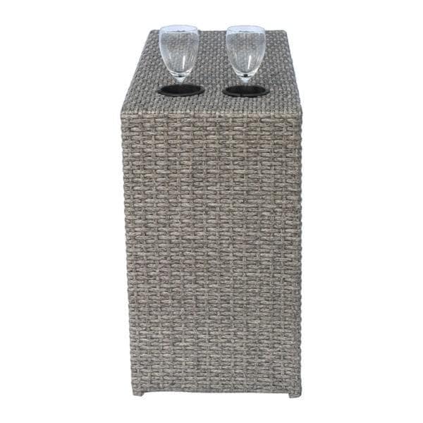 Living Source International Chelsea Grey Wicker and Aluminum 12-piece Conversation Sectional Club Set