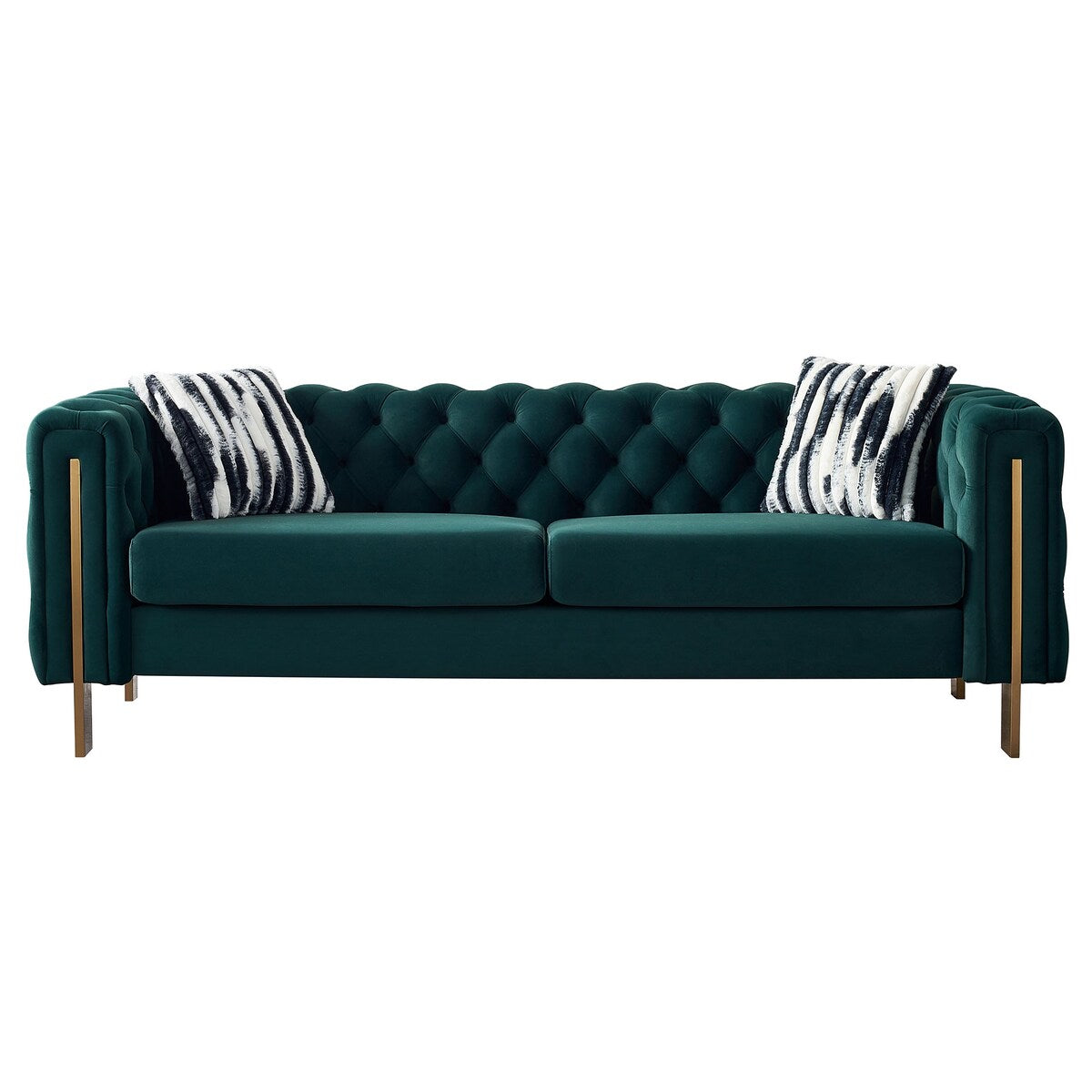 Chesterfield Modern Tufted Velvet Living Room Sofa