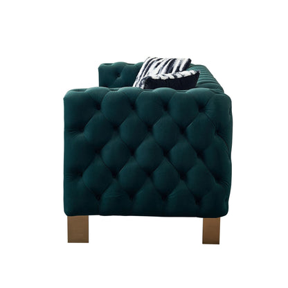 Chesterfield Modern Tufted Velvet Living Room Sofa