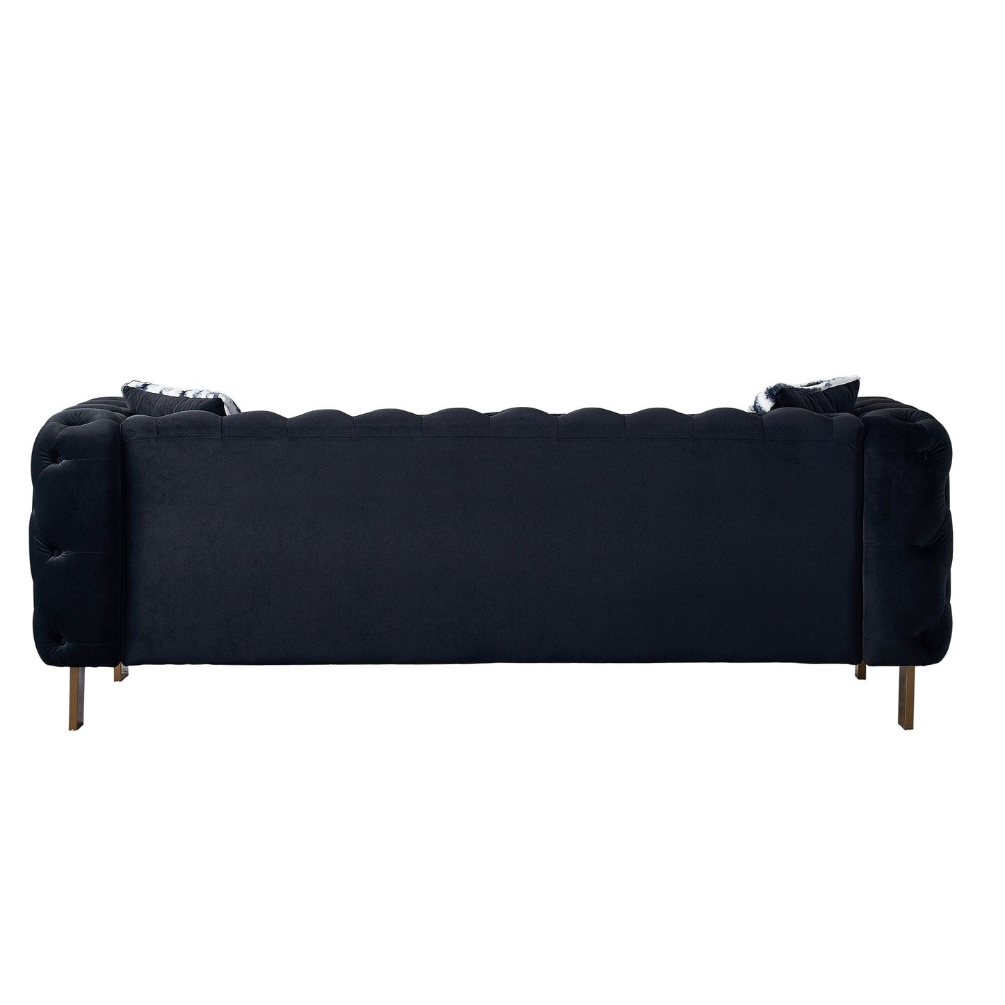 Chesterfield Modern Tufted Velvet Living Room Sofa
