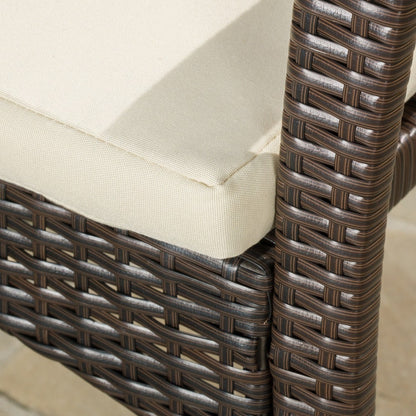 Elba 3-piece Wicker Bistro Set by Christopher Knight Home