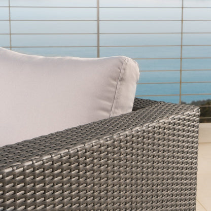 Christopher Knight Home Santa Rosa Outdoor 7-piece Wicker Seating Sectional Set
