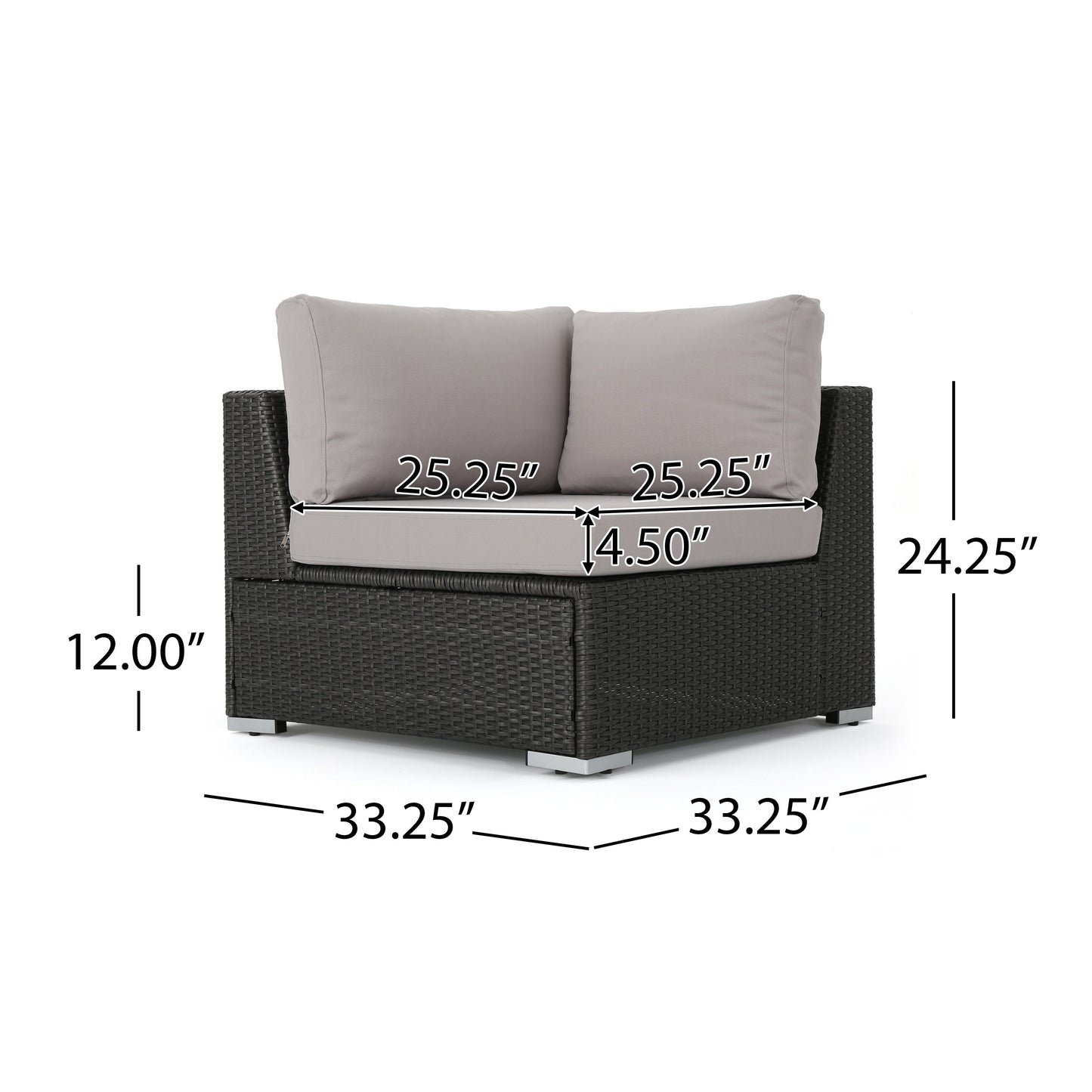 Christopher Knight Home Santa Rosa Outdoor 7-piece Wicker Seating Sectional Set