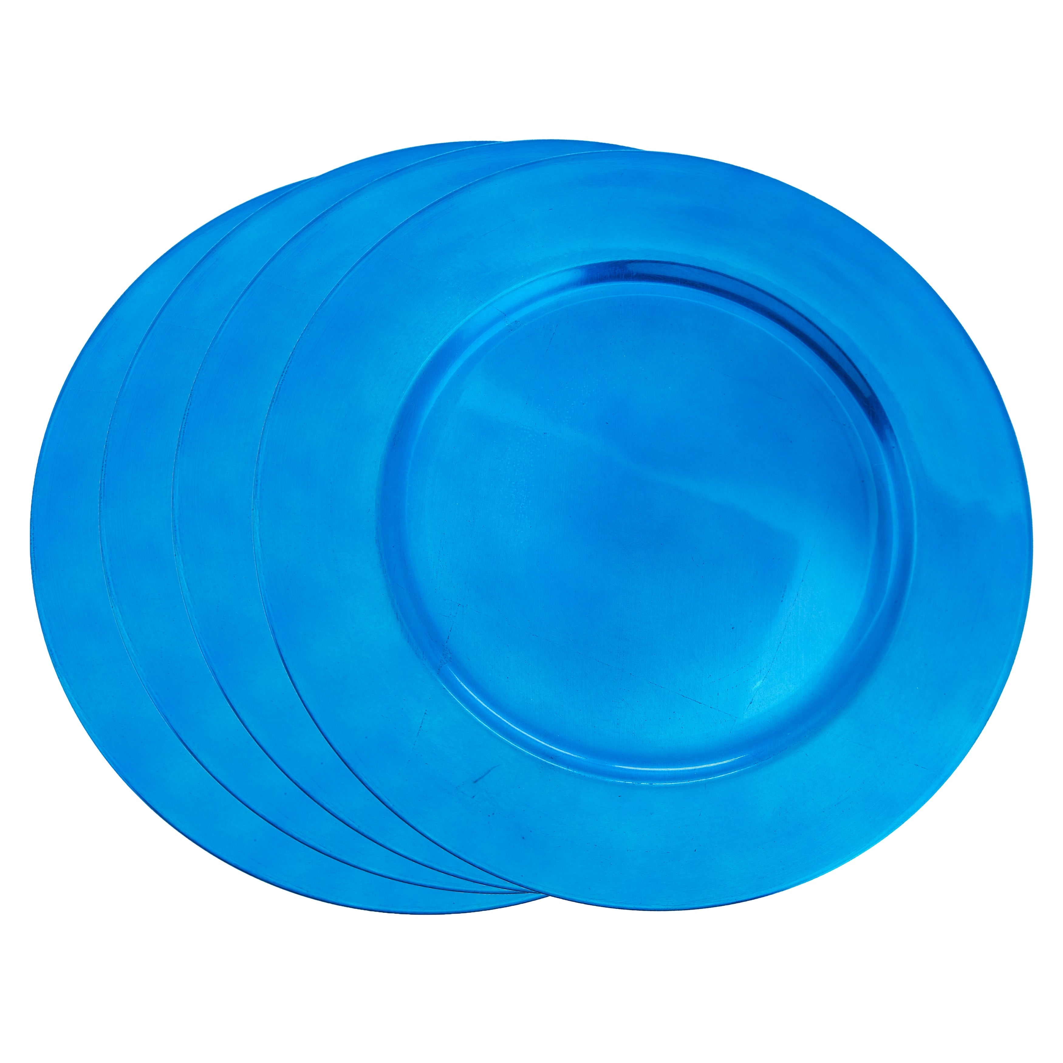 Charger Plates With Classic Design (Set of 4)