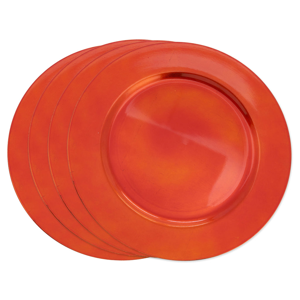 Charger Plates With Classic Design (Set of 4)