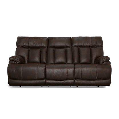 Clive Power Reclining Sofa with Power Headrests & Lumbar by Flexsteel - 88 x 43 x 41