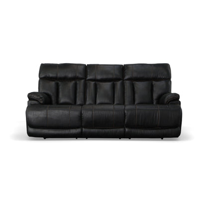 Clive Power Reclining Sofa with Power Headrests & Lumbar by Flexsteel - 88 x 43 x 41