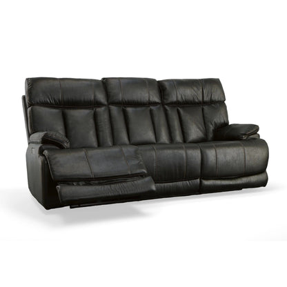 Clive Power Reclining Sofa with Power Headrests & Lumbar by Flexsteel - 88 x 43 x 41