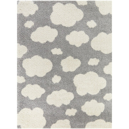 Mod-Tod Clouds Kids Shag Area Rug