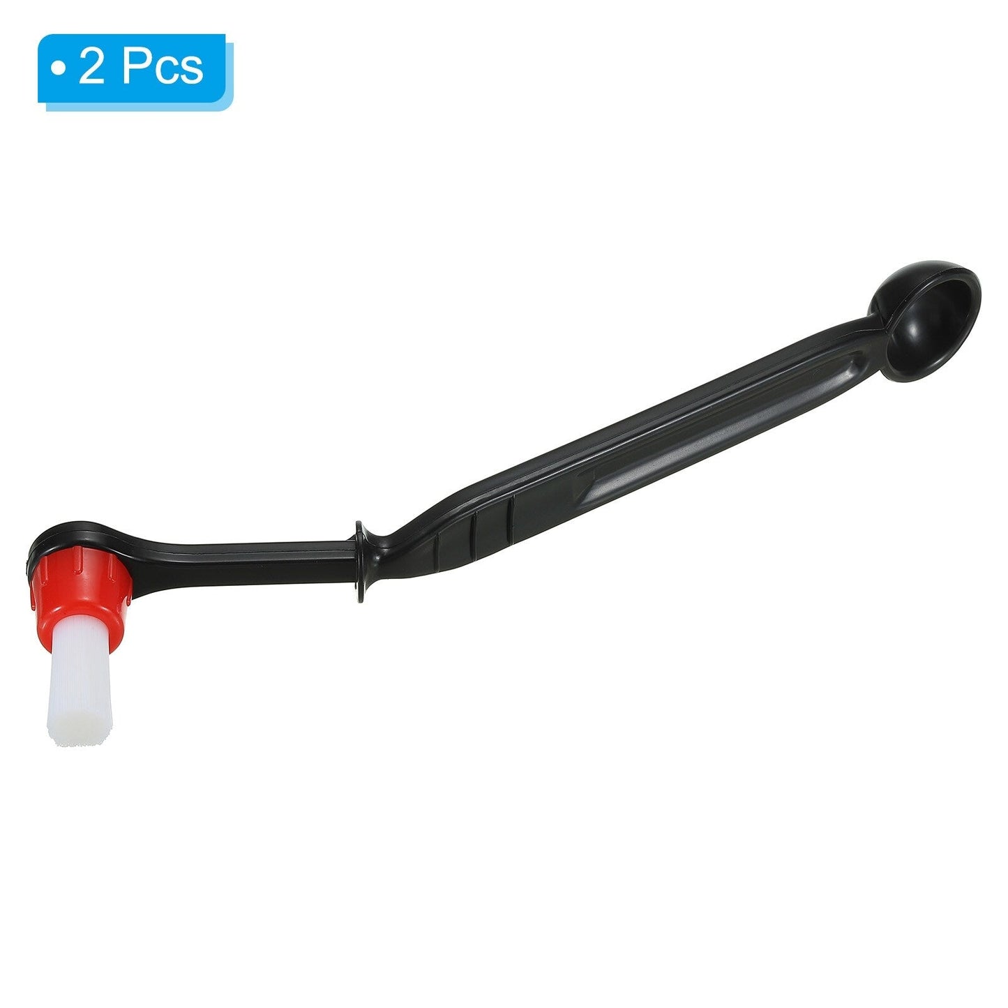 Coffee Machine Brush, 2Pcs Coffee Cleaning Tool for Espresso Machine, Red
