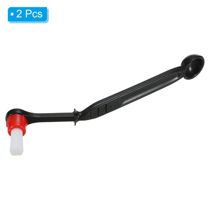 Coffee Machine Brush, 2Pcs Coffee Cleaning Tool for Espresso Machine, Red