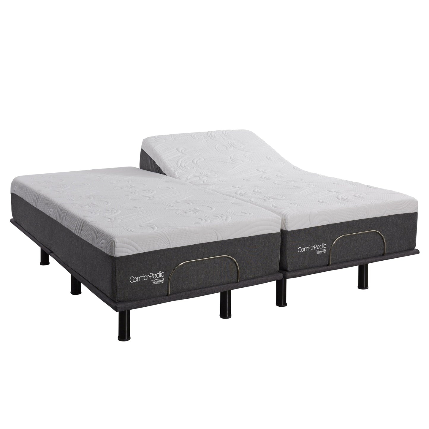 ComforPedic from BeautyRest 12-inch NRGel Mattress and Adjustable Bed Set