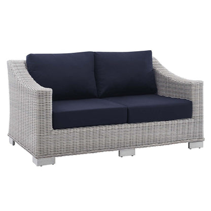 Conway Sunbrella? Outdoor Patio Wicker Rattan 4-Piece Furniture Set