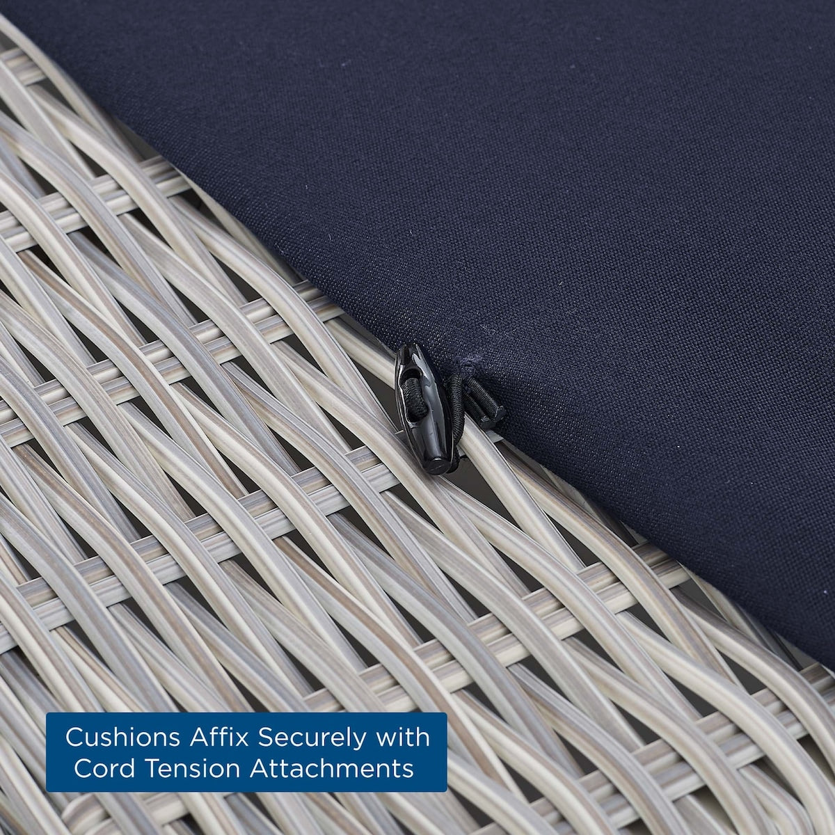 Conway Sunbrella? Outdoor Patio Wicker Rattan 4-Piece Furniture Set