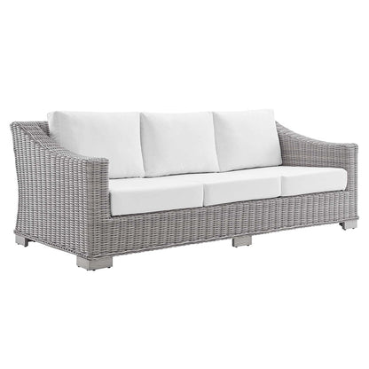 Conway Sunbrella? Outdoor Patio Wicker Rattan 4-Piece Furniture Set