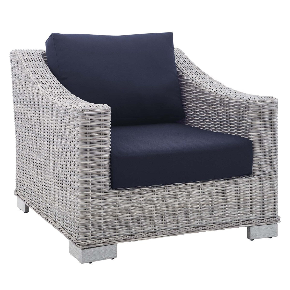 Conway Sunbrella? Outdoor Patio Wicker Rattan 4-Piece Furniture Set